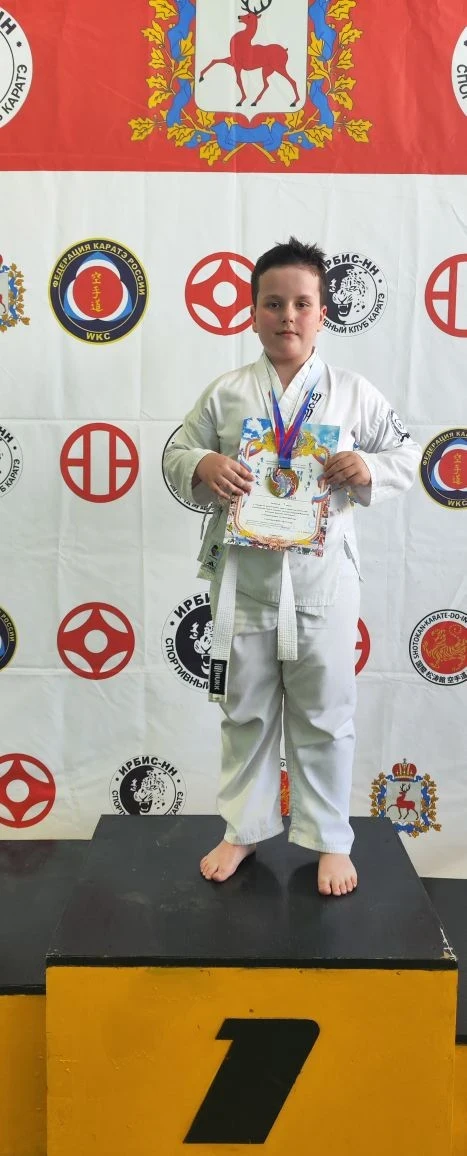🥋 Победы юного каратиста 🥋29 марта 2026 года в г. Нижнем Новгороде прошли соревнования по всестилево
