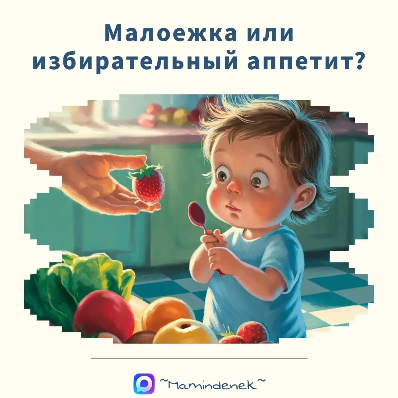 Знакомьтесь, это типичный «малоежка». Его рацион стабильнее, чем курс валюты в лучшие в...