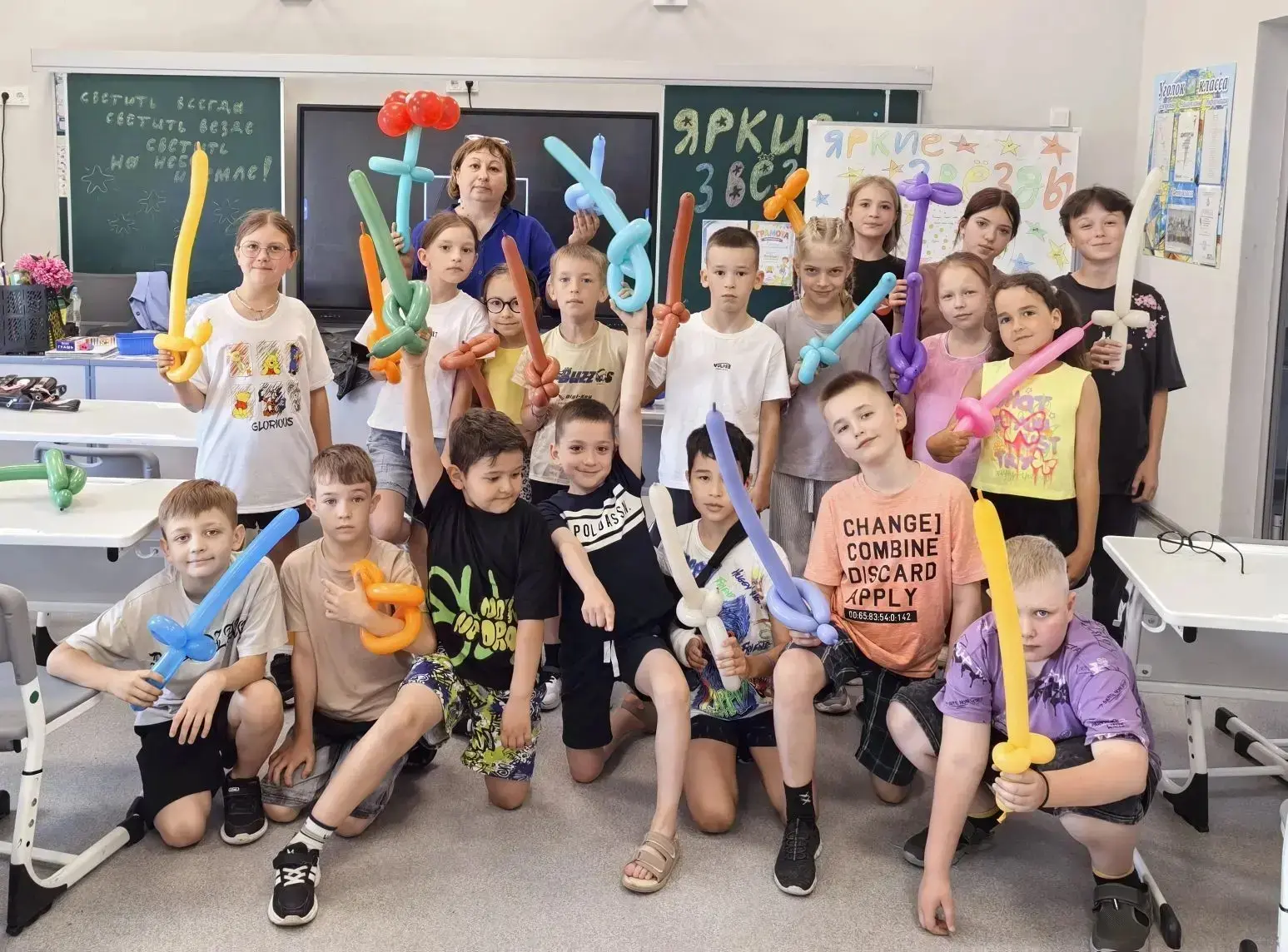 ☀В лагере прошёл творческий мастер-класс, направленный на развитие мелкой моторики, воображения и на
