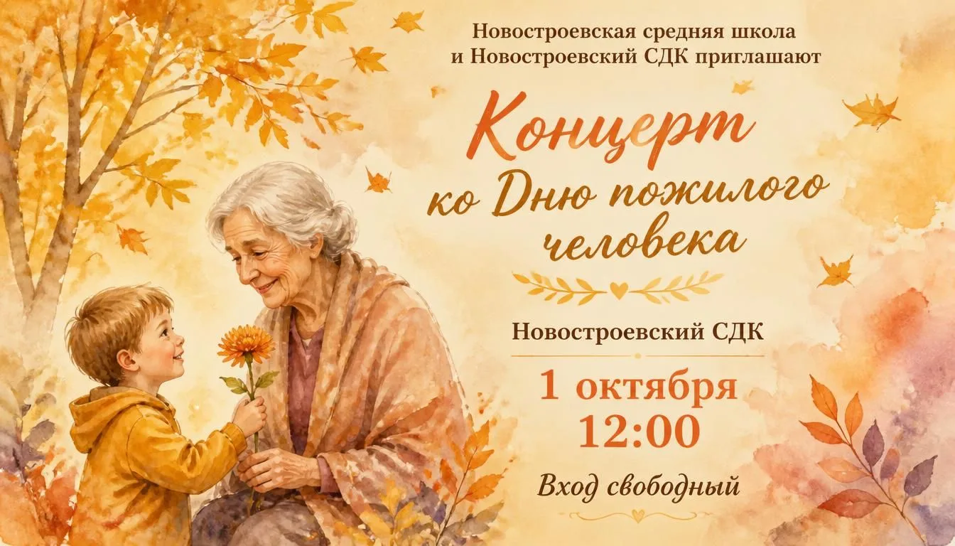 🍂 Приглашаем на концерт! 🍂
