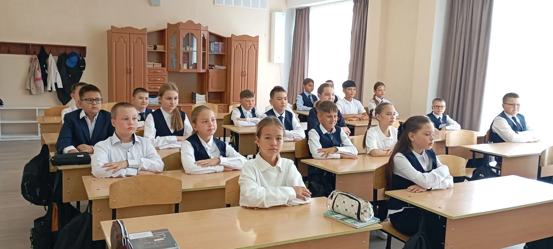 В рамках проекта «Новая школа» 1 сентября в 5Б классе прошёл Всероссийский урок культур...