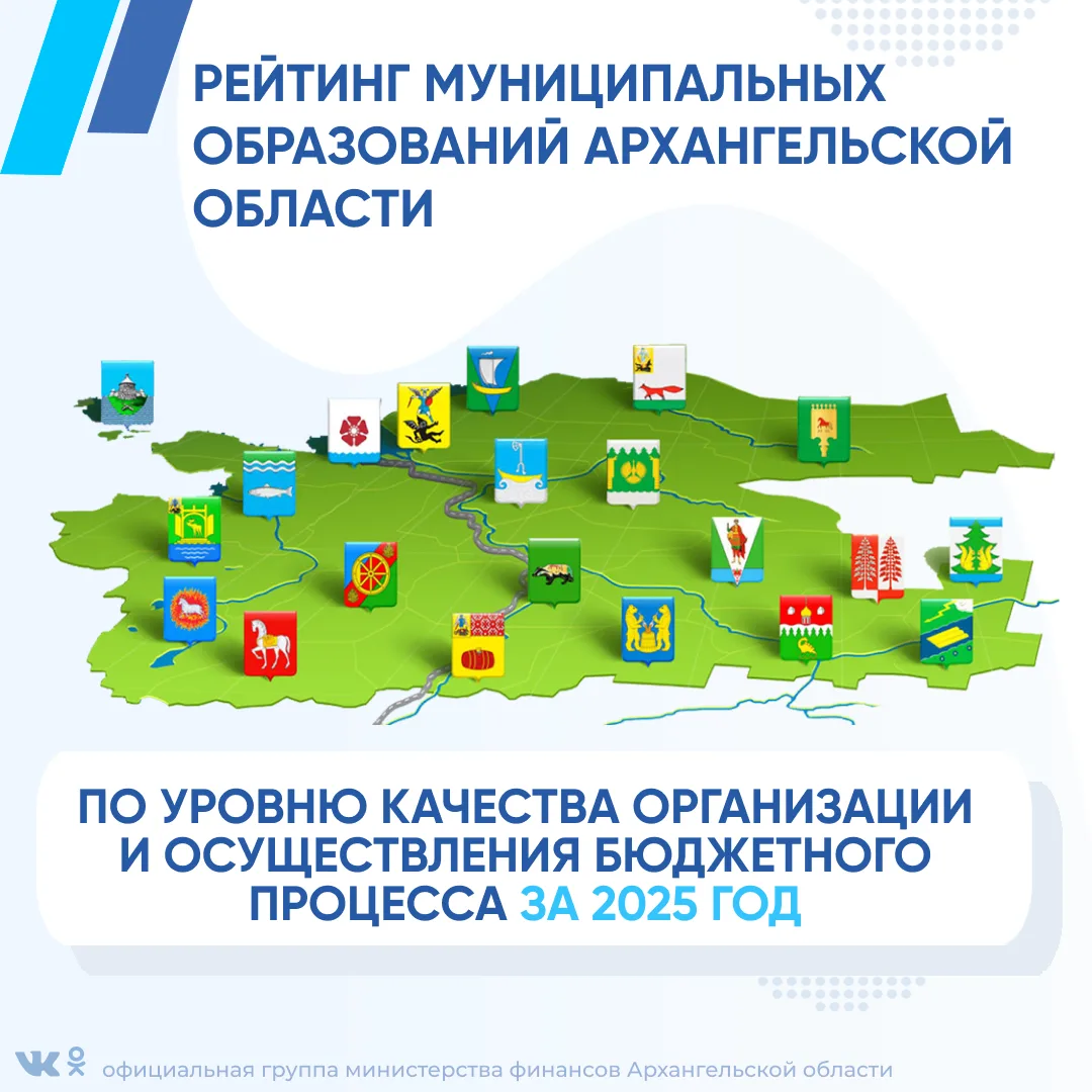⚡Министерством финансов Архангельской области подведены итоги мониторинга и оценки каче...