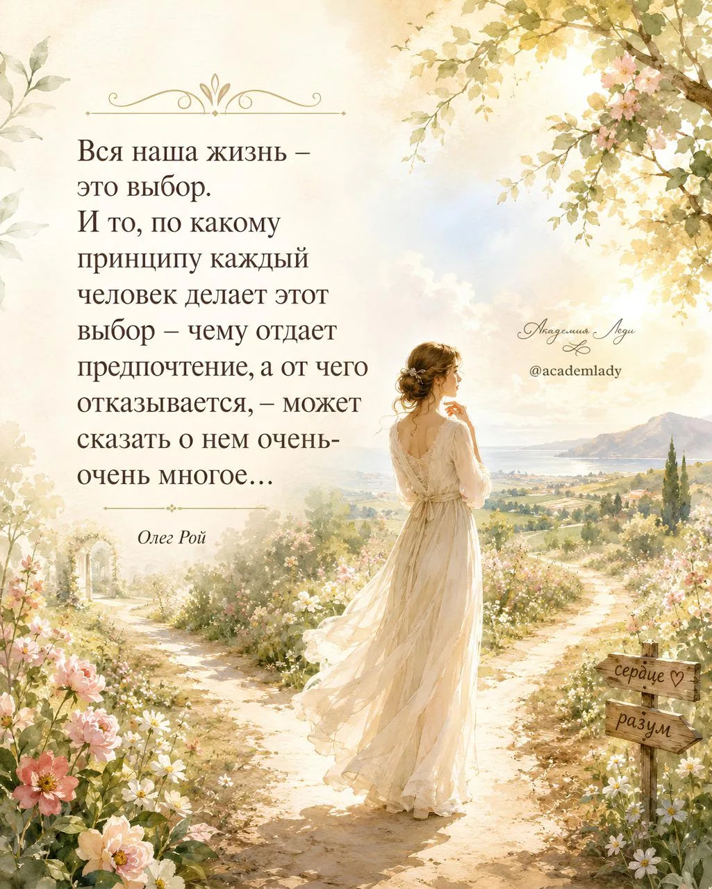 🌹 О значении выбора в жизни...