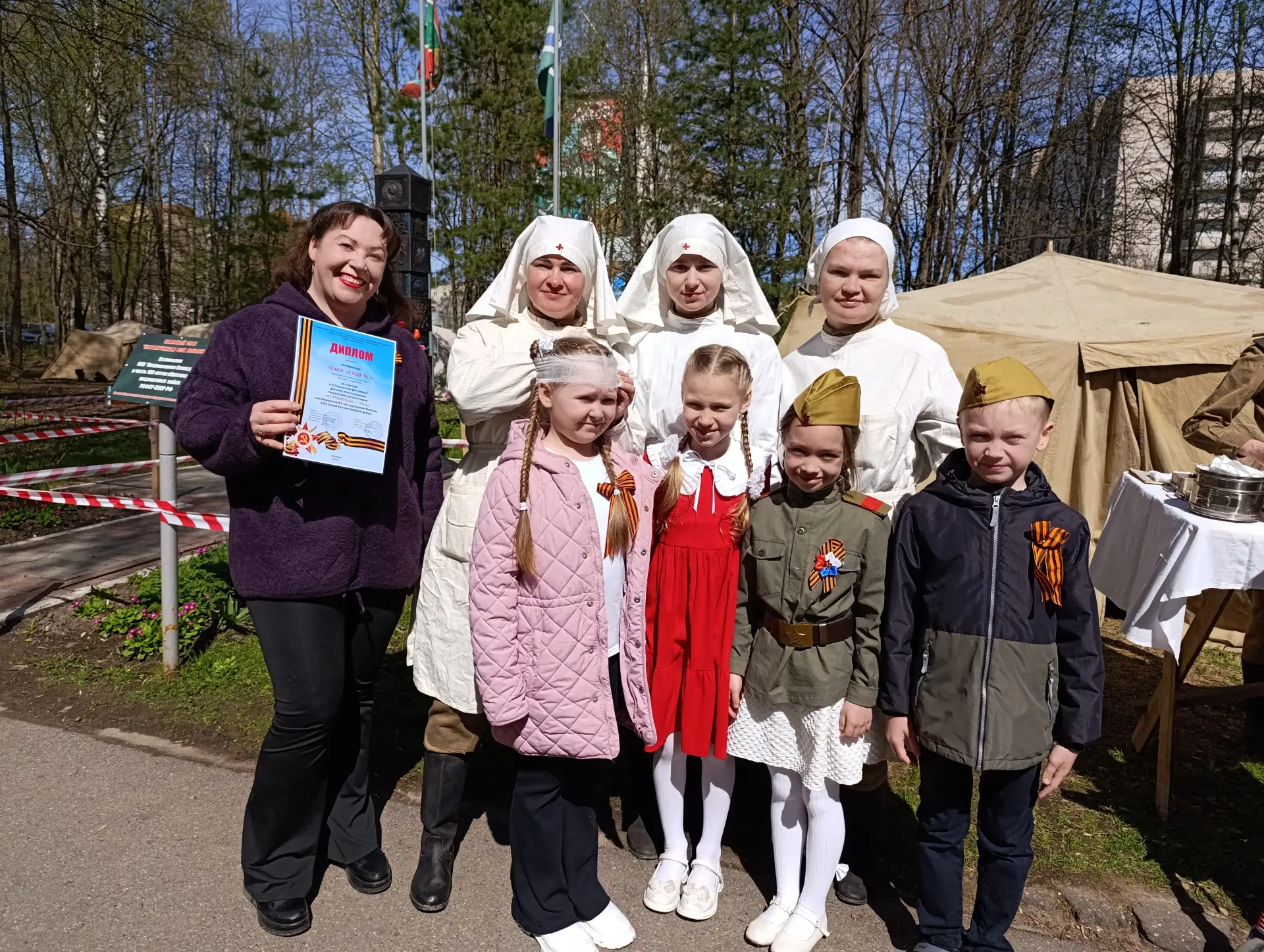"Агитбригады-2026" 🇷🇺В #паркеПобеды прошёл концерт участников X Городского фестиваля детских и молод