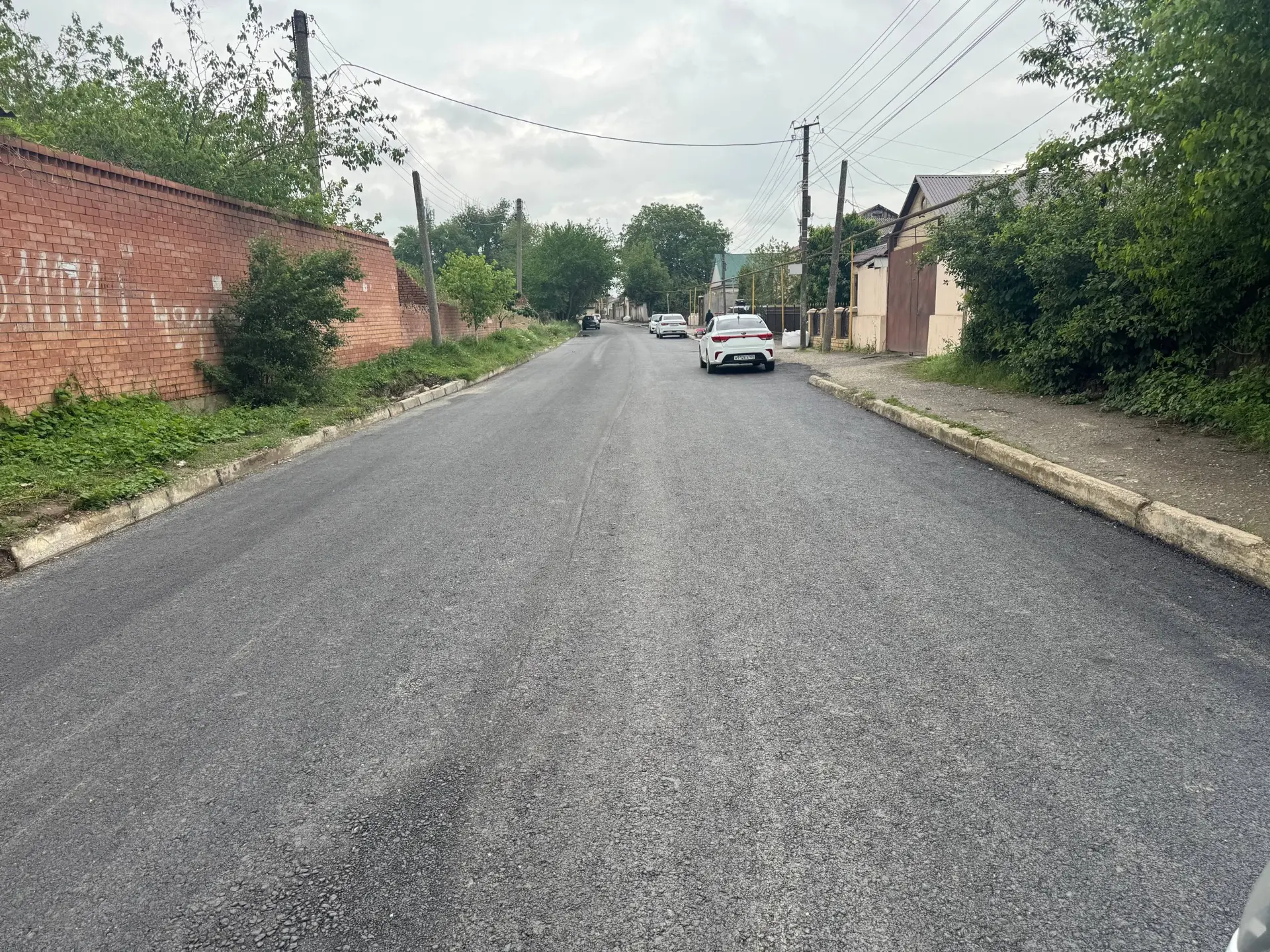 🚧 В Хасавюрте завершены работы по асфальтированию улицы Щорса  ⏺Подрядная организация ООО «НАРТ» зав