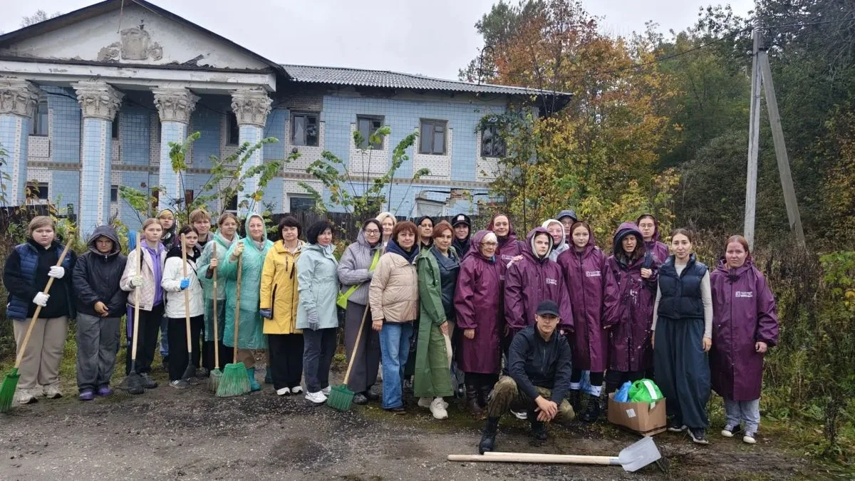Усадьбу Сабуровых в Петушинском районе привели в порядок.