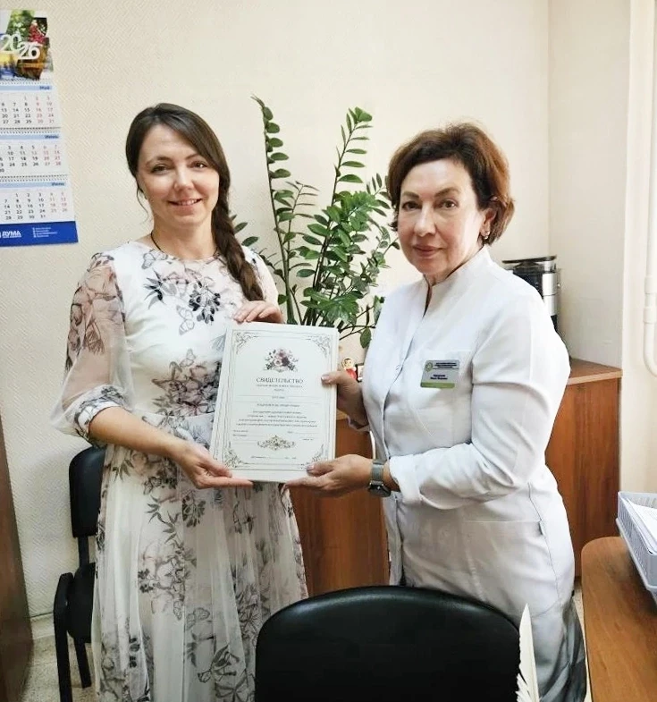 Свидетельство о чуде: в Женской консультации г. Северска вручают особенный документ