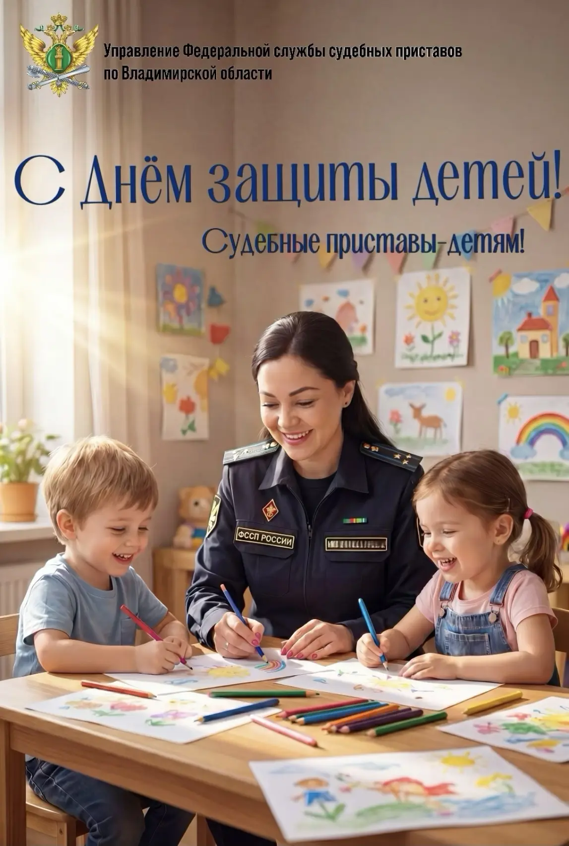 С Днём защиты детей!