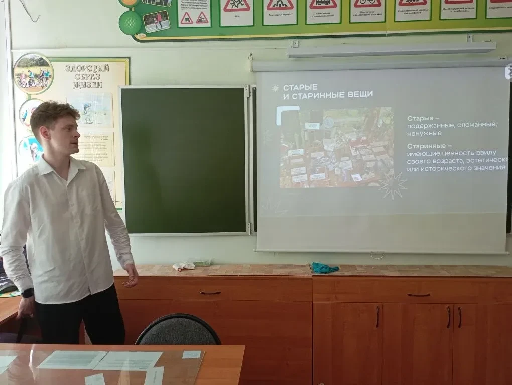 В преддверии Международного дня музеев, который ежегодно отмечается 18 мая, в корпусе «Школа №1» сос