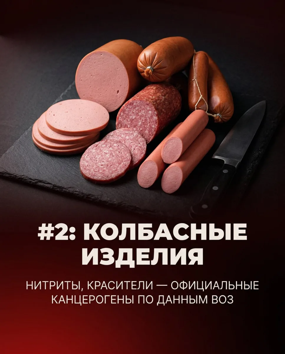 Эти продукты уже стоят у тебя на полке. И каждый из них тихо, день за днём, подтачивает организм — о