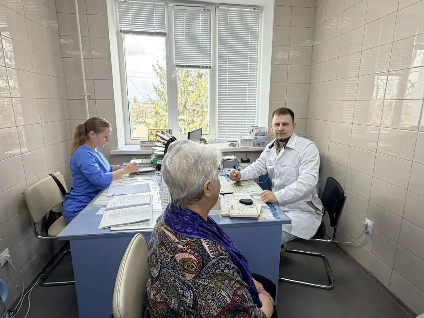 Кардиопатруль Курской областной больницы провел прием в Советском районе. В составе выездной бригады