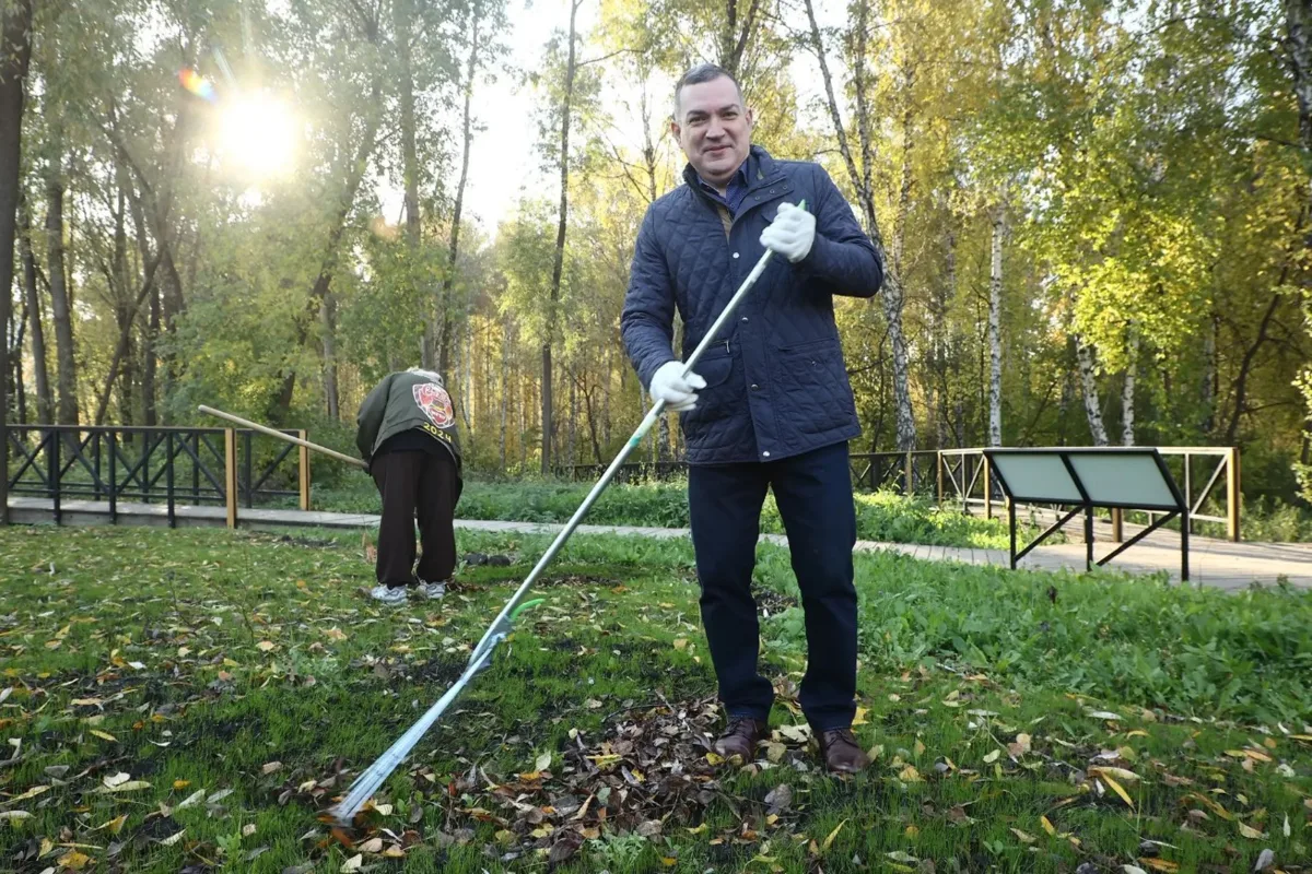 Мэр Новосибирска присоединился к общегородскому субботнику