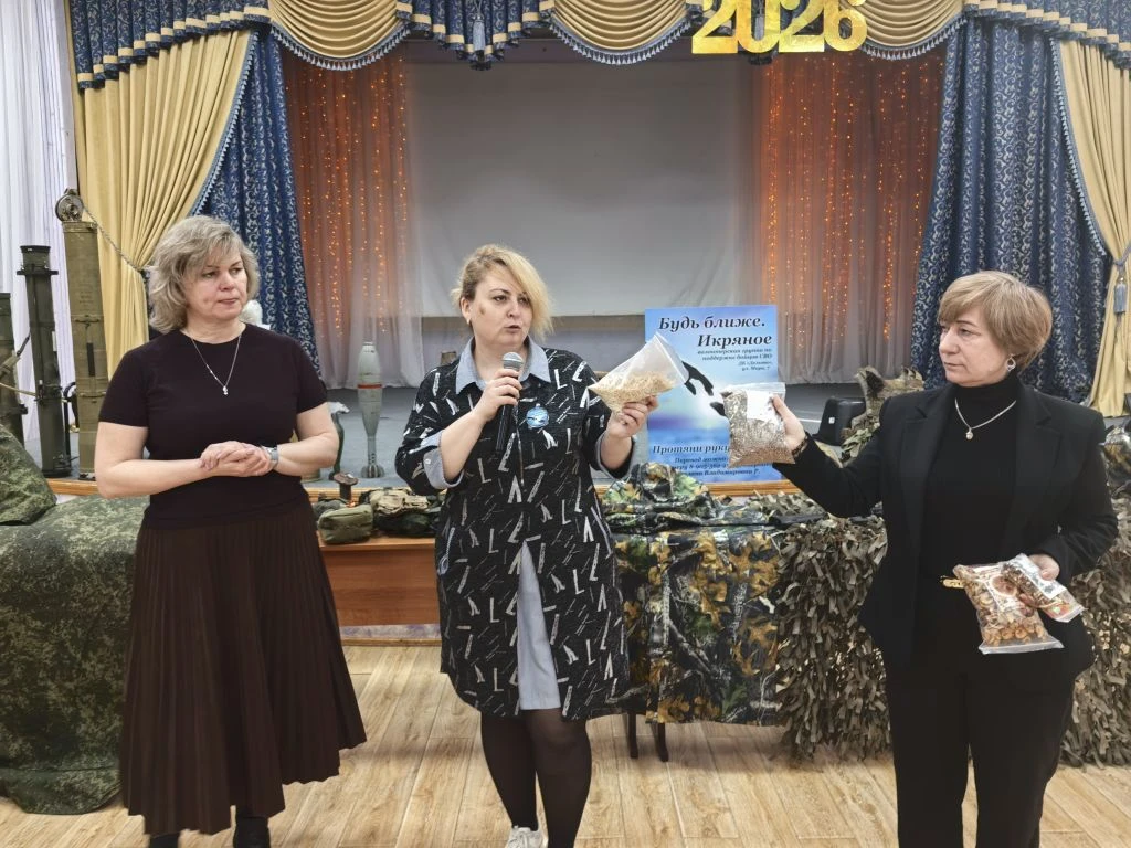 Классные встречи: волонтёрский опыт для юнармейцев  Икрянинской СОШ! 🇷🇺  Сегодня в Икрянинской средн