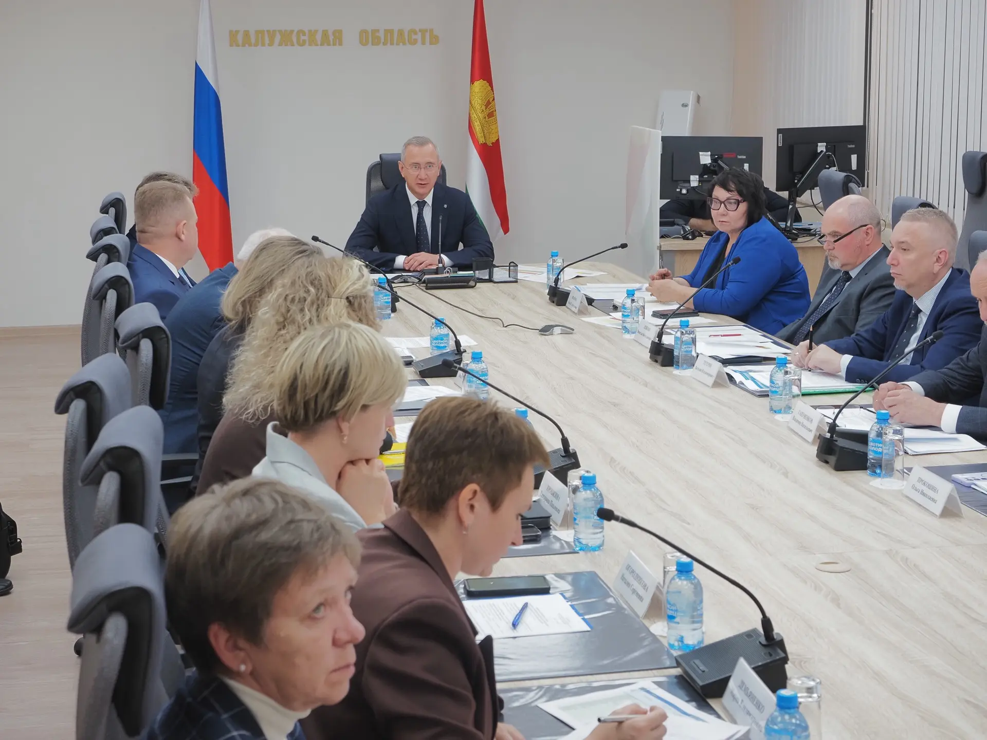 Выступил с докладом на заседании Правительственного штаба по региональному развитию. Его провел Заме