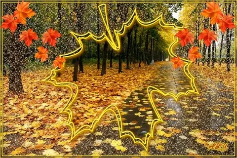 🍂 Октябрь уж по земле шагает…🍂