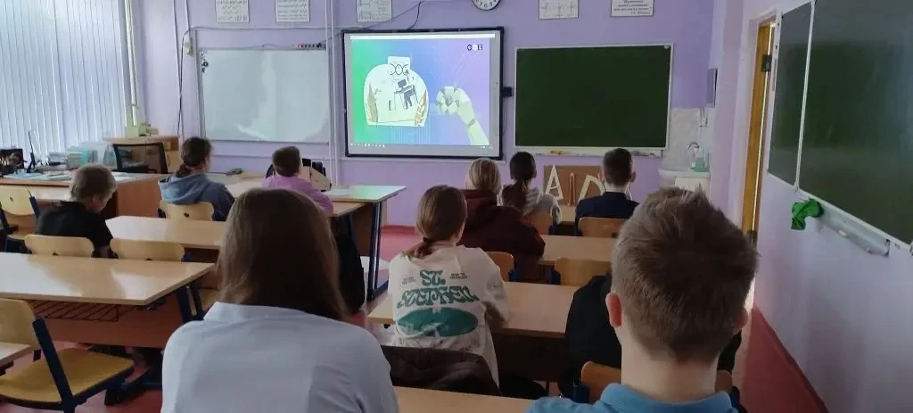 🇸🇮Сегодня, 2 апреля, прошло очередное профориентационное занятие курса «Россия — мои горизонты», кот