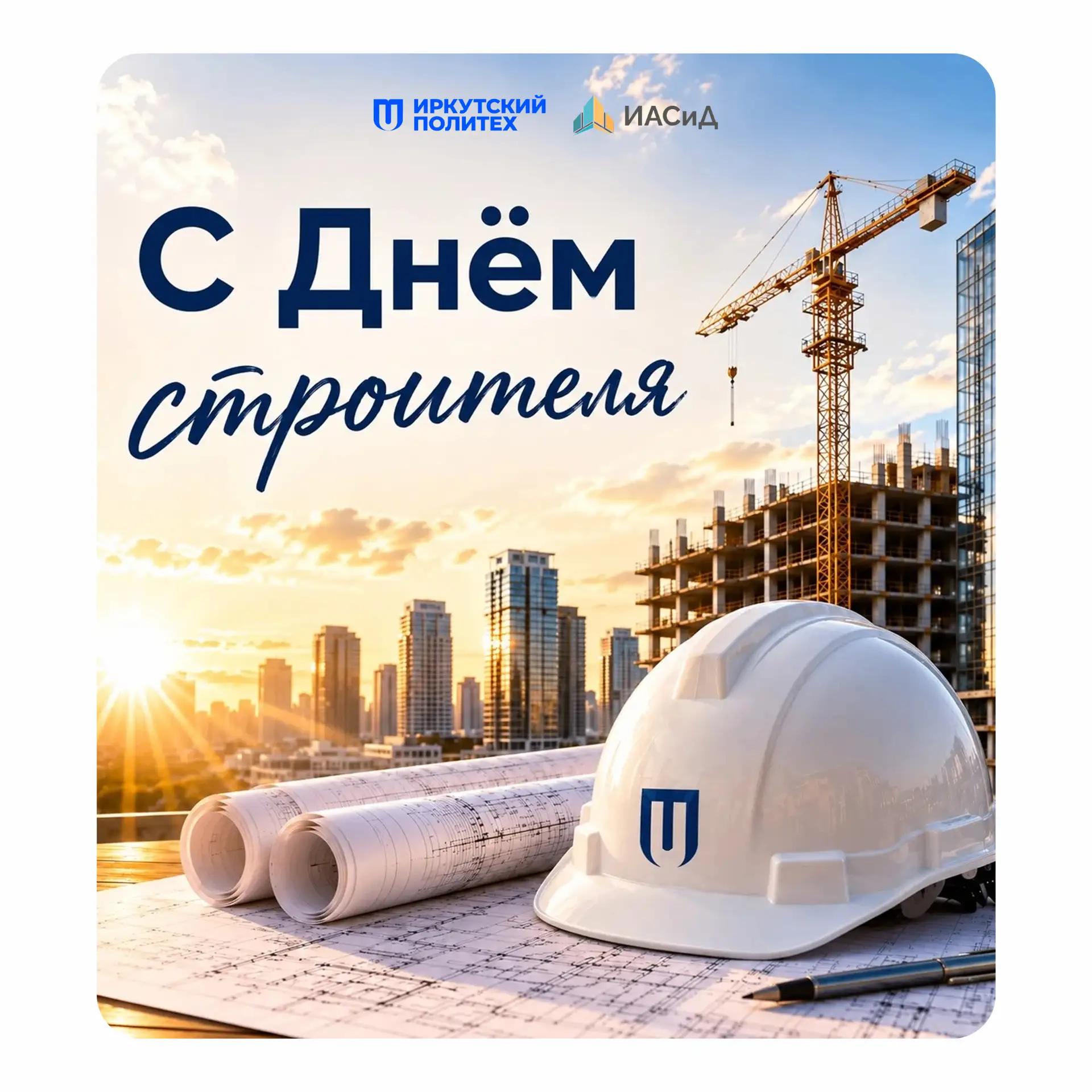 🏗 С Днём строителя!