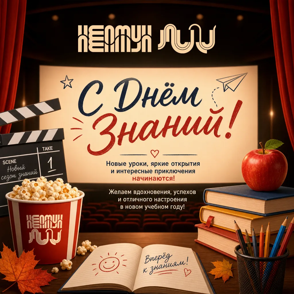 🎬 С началом нового учебного года! 🎓