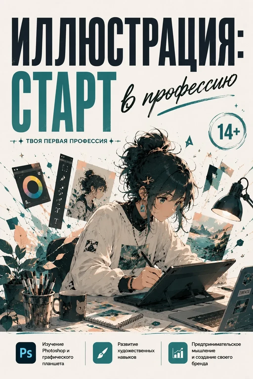 🖼️ Открыт набор на программу «Иллюстрация: старт в профессию»

Превращать идеи в картинку, а картин