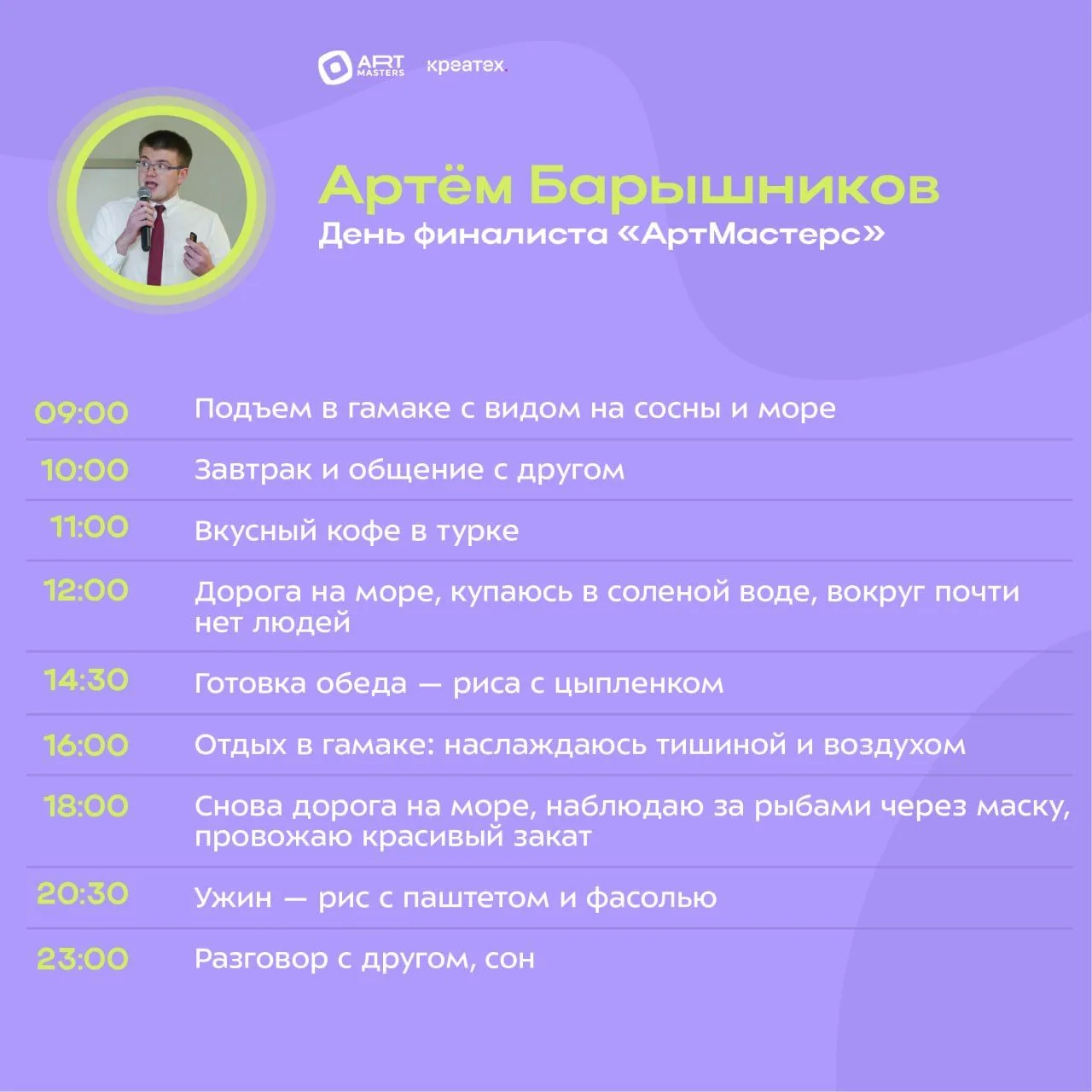 🌟Обычная среда🌟 финалиста Чемпионата «АртМастерс»