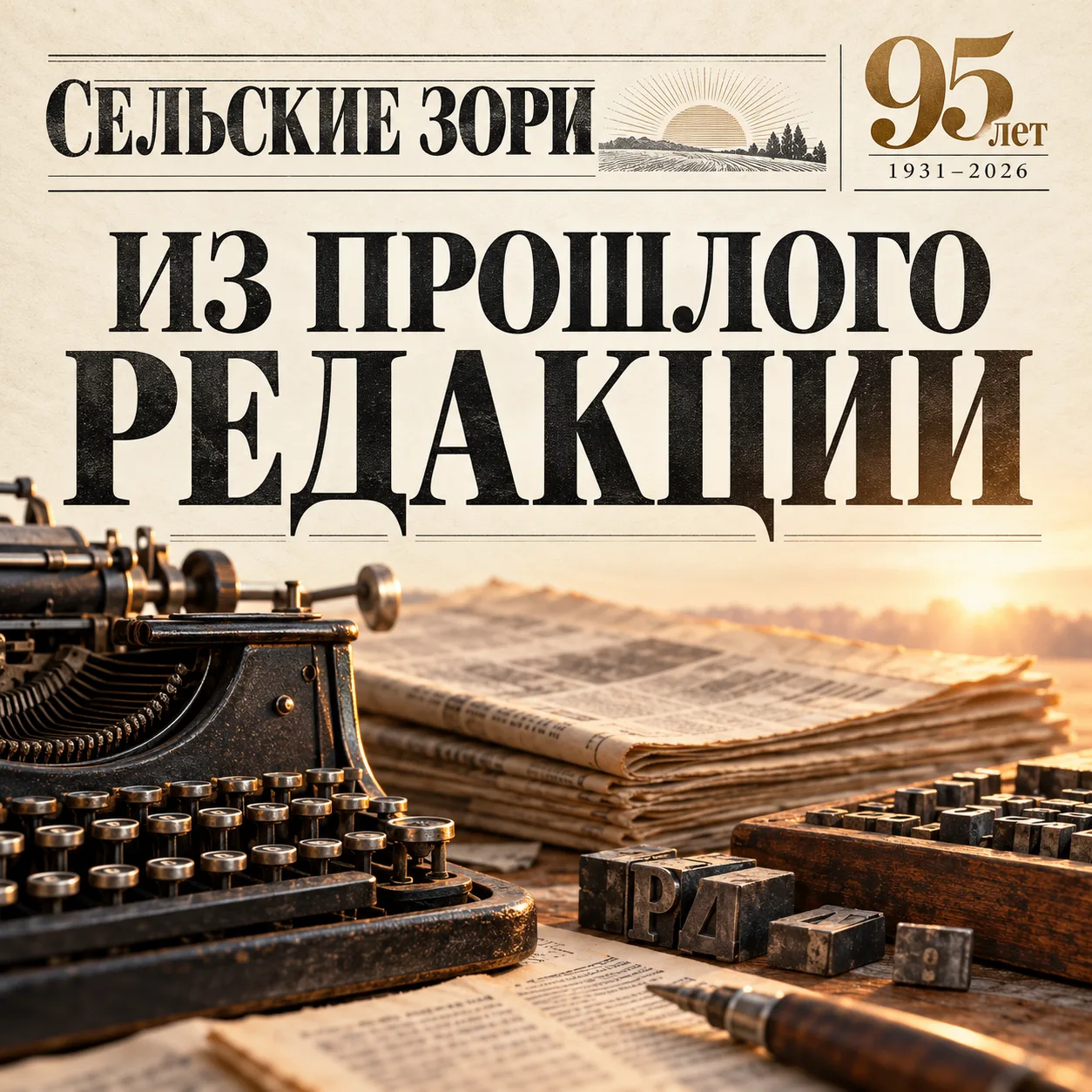 К 95-летию «Сельских зорь» — из прошлого редакции