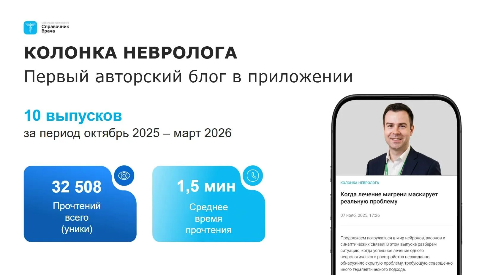 Как мы растим KOL внутри сообщества: опыт Колонки невролога