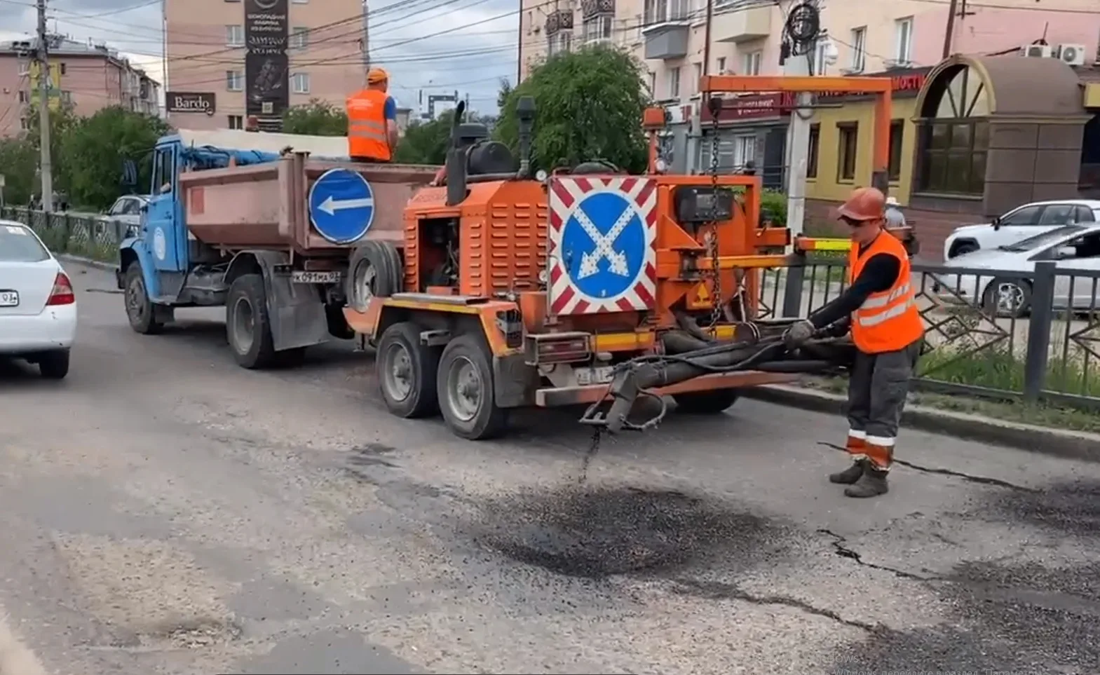 На улице Бабушкина по поручению мэра Улан-Удэ провели ямочный ремонт

Сегодня на планерном совещании