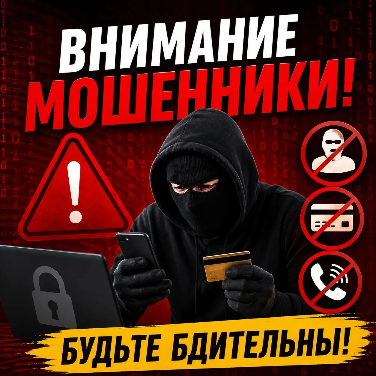 Важно! Предупреждение о мошенничестве