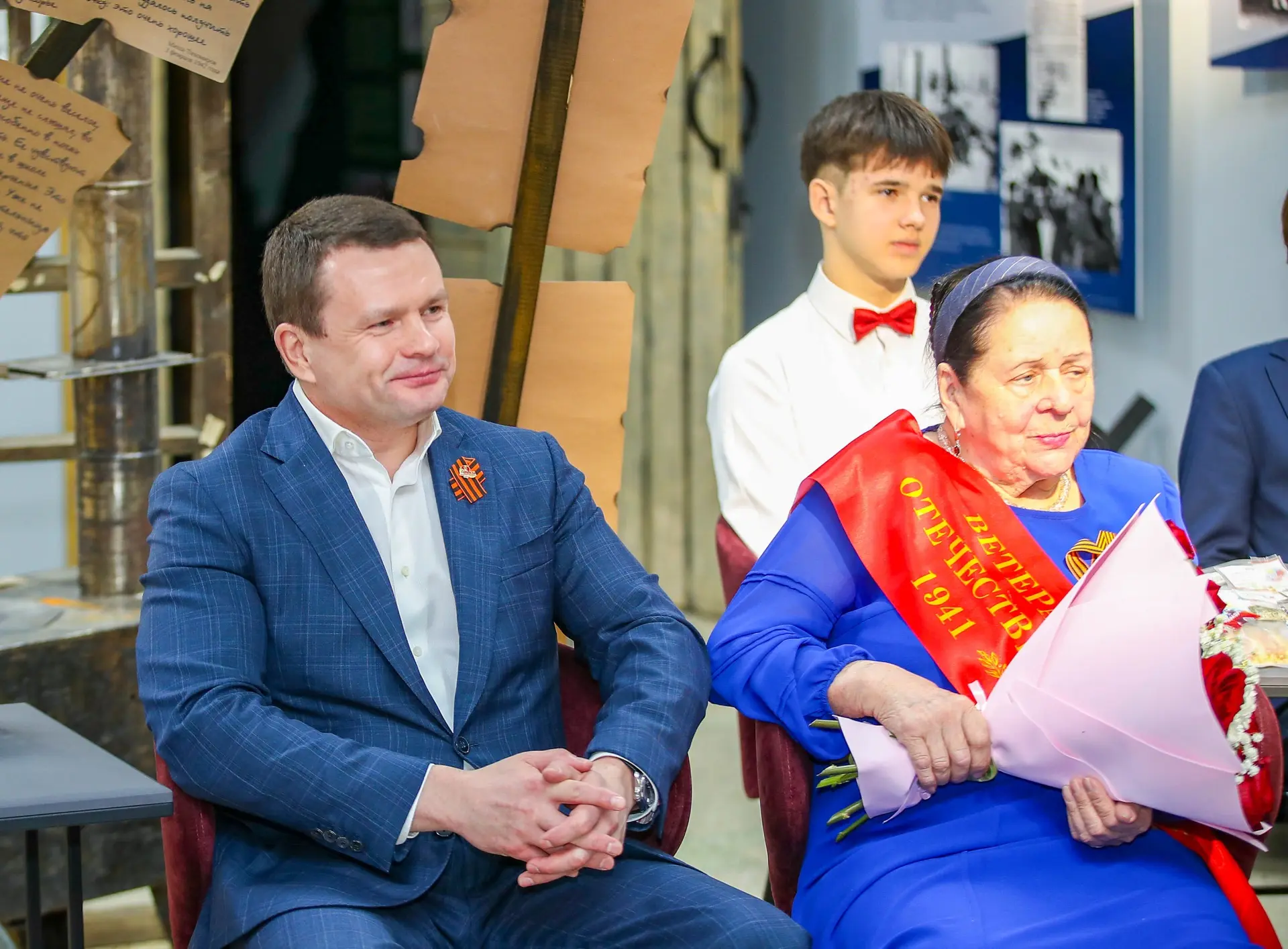 По традиции встречаемся с ветеранами Великой Отечественной войны. Сегодня участниками таких встреч с