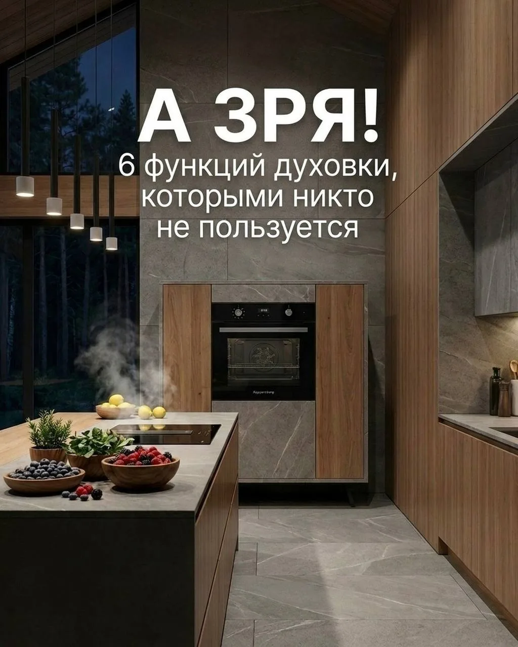 *️⃣В посте разобрали 6 функции духовки, которыми чаще всего пренебрегают — и объяснили,...