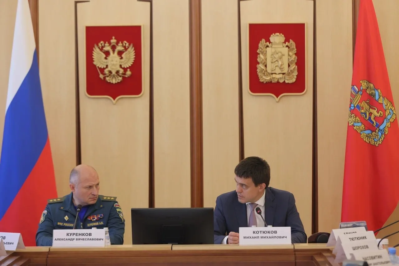 Сегодня вместе с главой МЧС России Александром Куренковым провели координацию работы всех служб по б