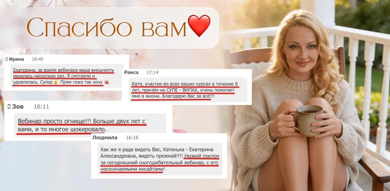 Смотрите, какие приятные комментарии наших девочек с первой встречи, заходите скорее, ч...