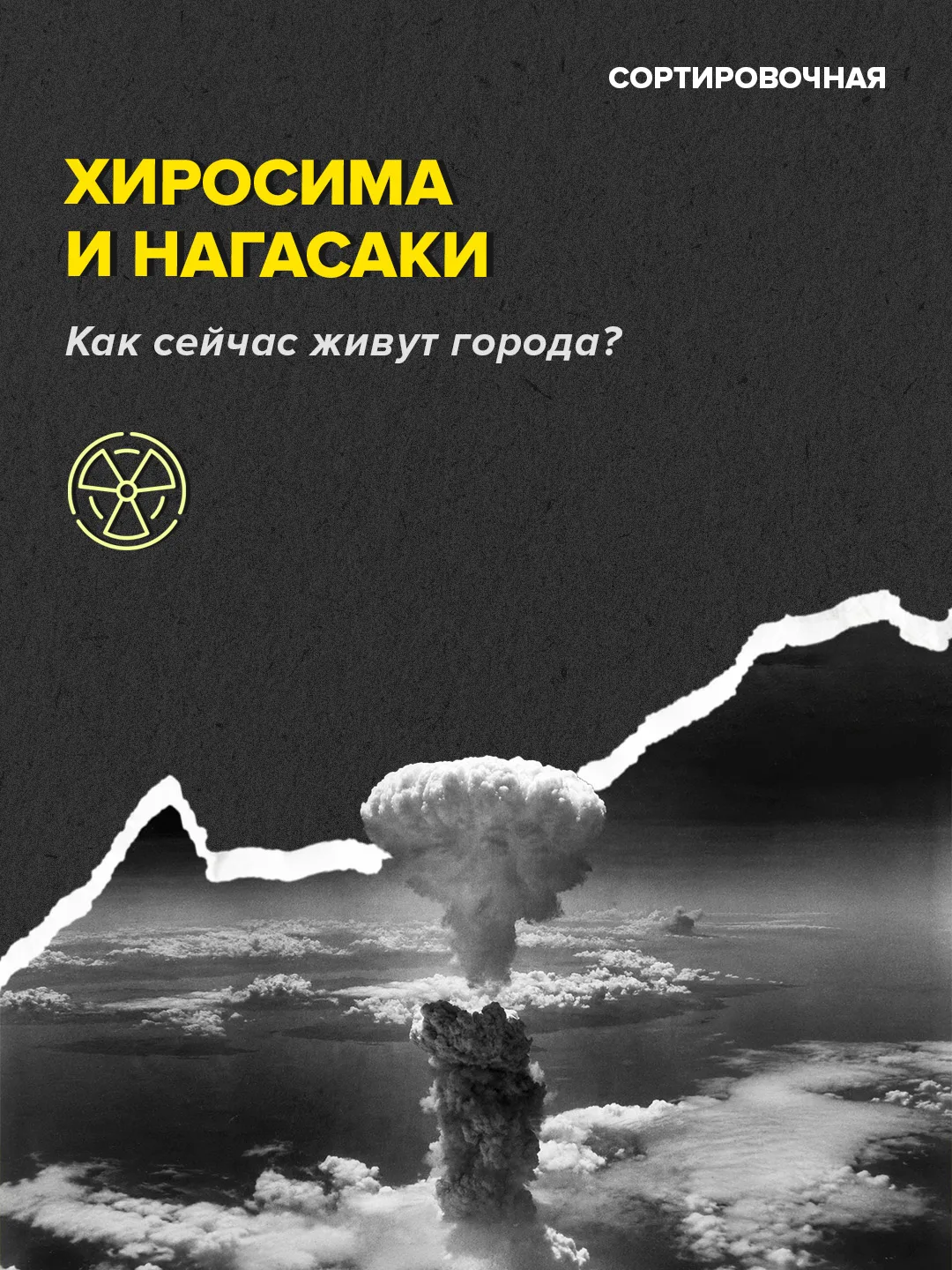 6 августа 1945 года в мире впервые было использовано боевое ядерное оружие

Американский самолёт сбр