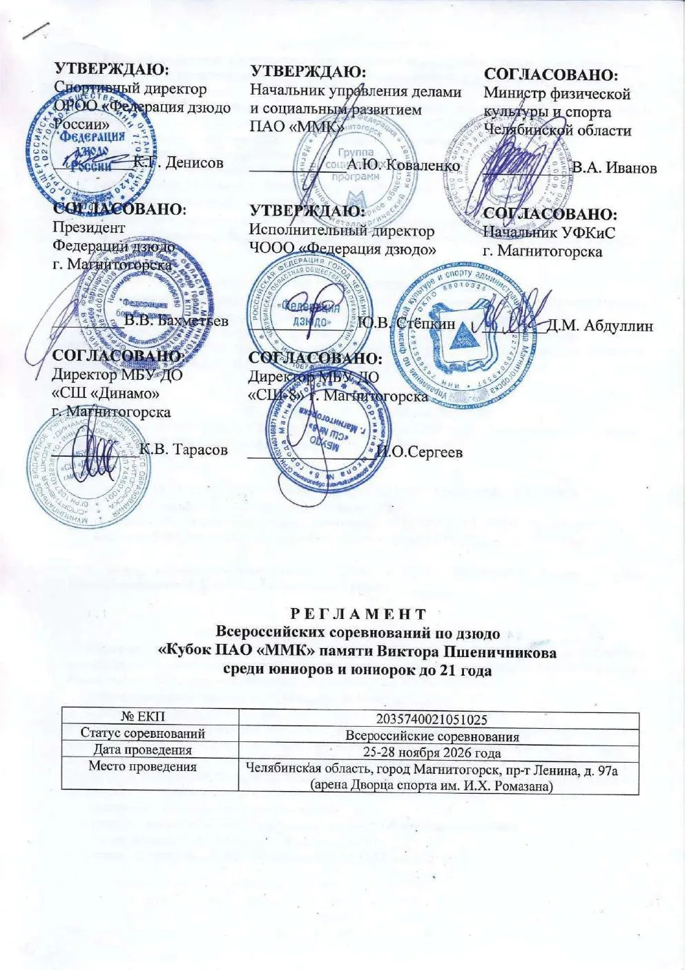 ДЗЮДО. Челябинская область, Магнитогорск. 25-28 ноября. Юниоры и юниорки 2007-2009.  ht...