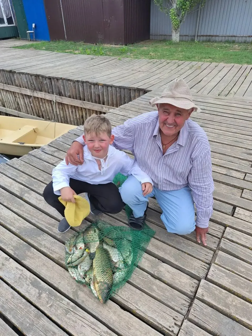 Вот оно, счастливое детство!! 🥳🎣