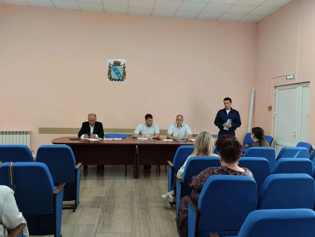 ❗Сегодня состоялось очередное заседание КЧСиОПБ Горшеченского района, на котором были рассмотрены сл