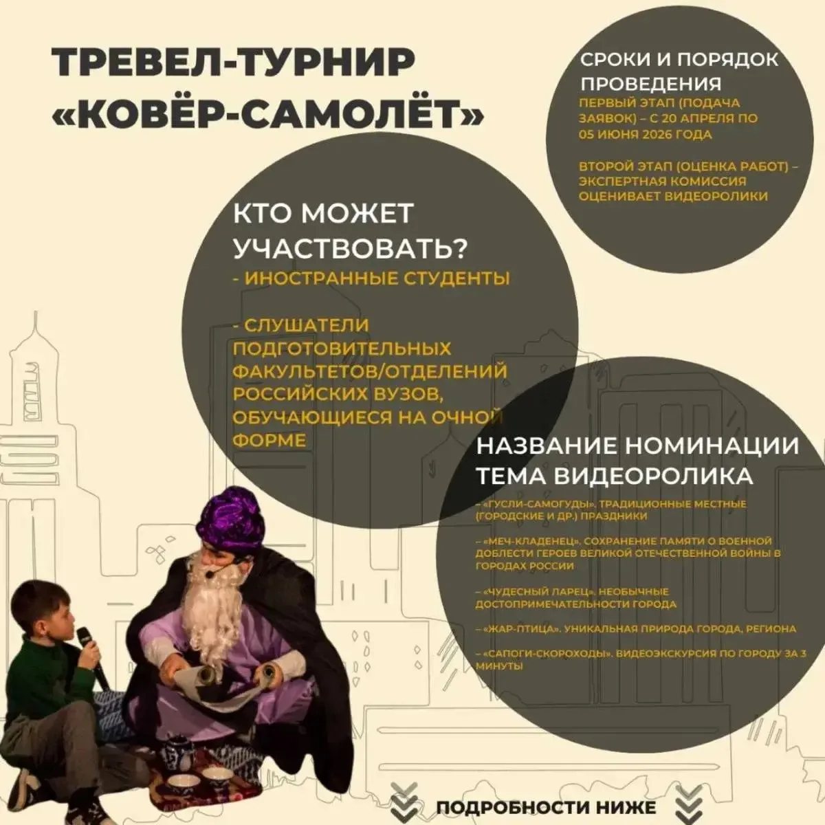 ✈ Увидел Россию — покажи её миру  В САФУ впервые пройдёт всероссийский тревел-турнир для иностранных
