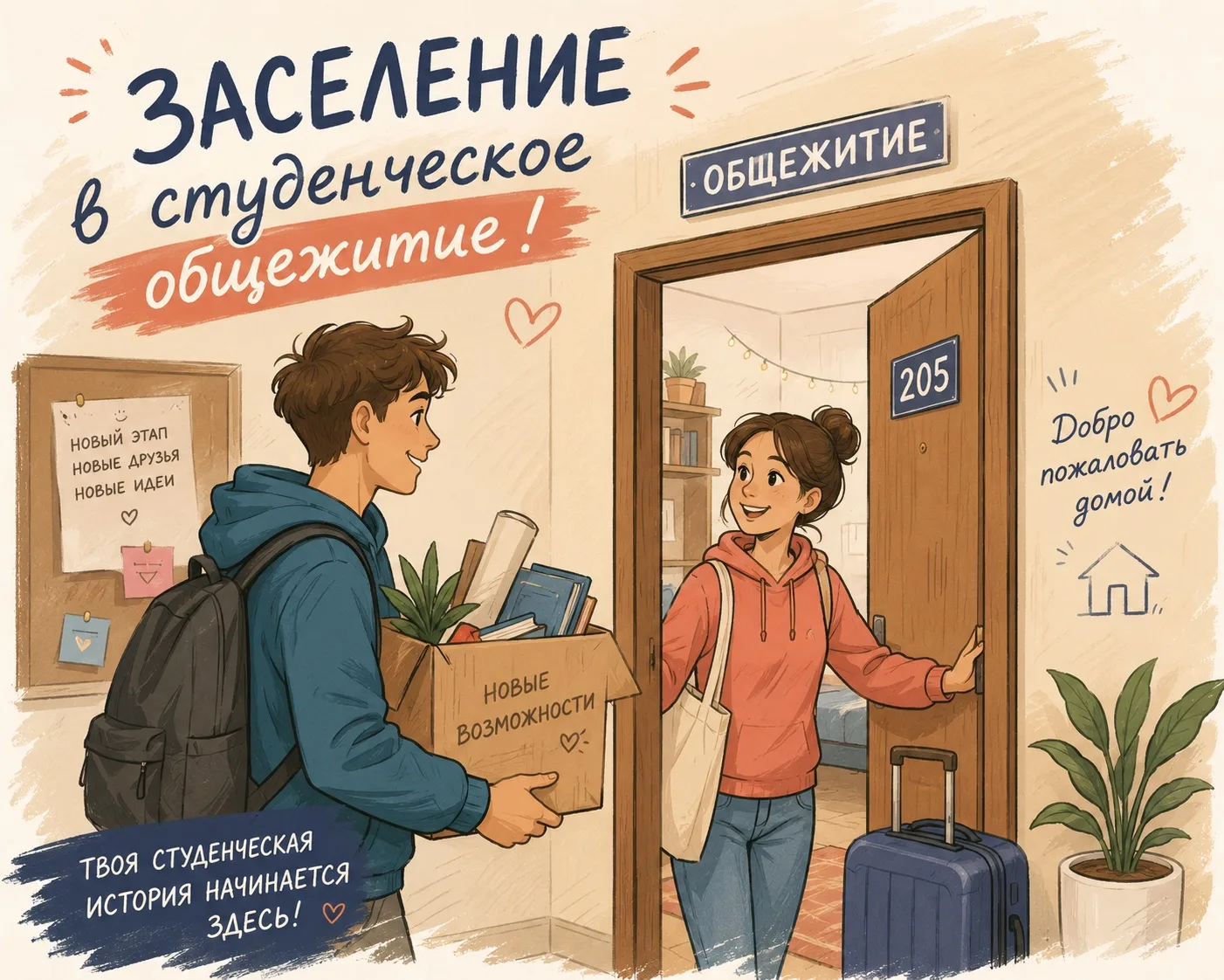 Новый этап — новая студенческая история!