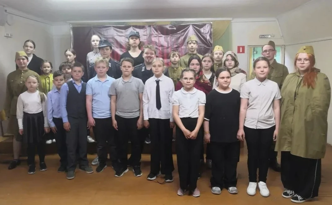 ✨ В нашей школе прошёл спектакль «Памяти Зои Космодемьянской» ✨