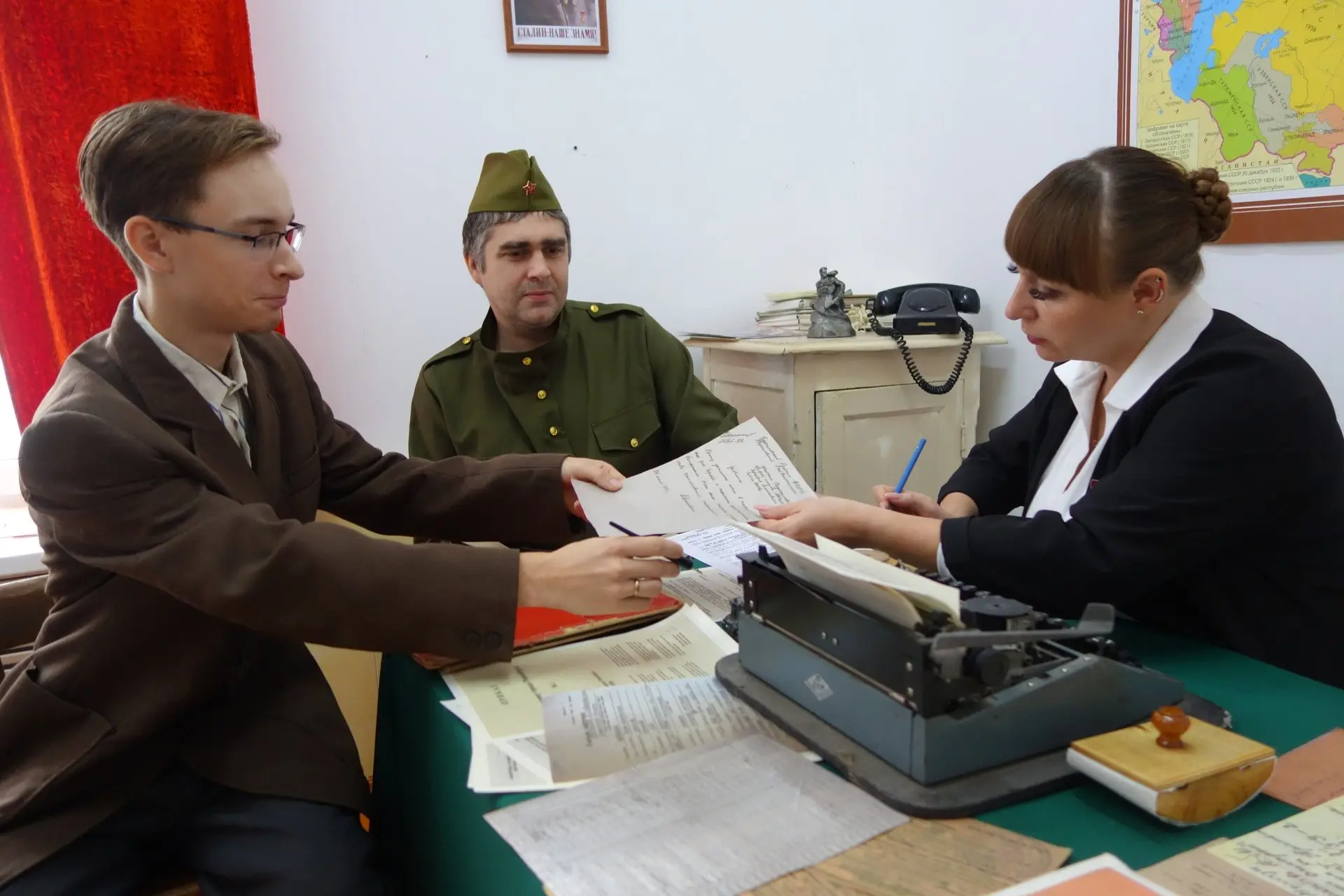 📚«Библиотека в годы Великой Отечественной войны» - в Чаплыгине открылась тематическая ...