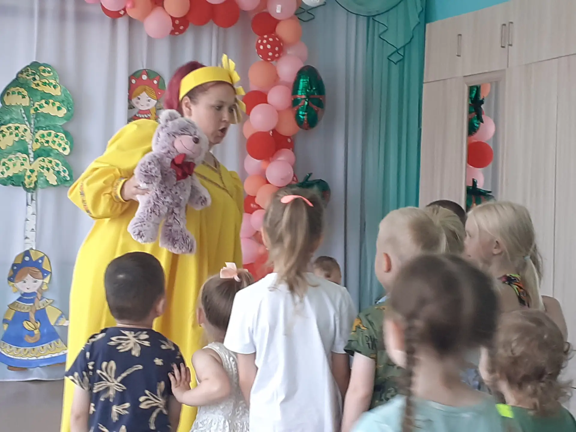 В дошкольном учреждении прошло яркое , эмоциональное  событие, главная задача которого — в игровой ф