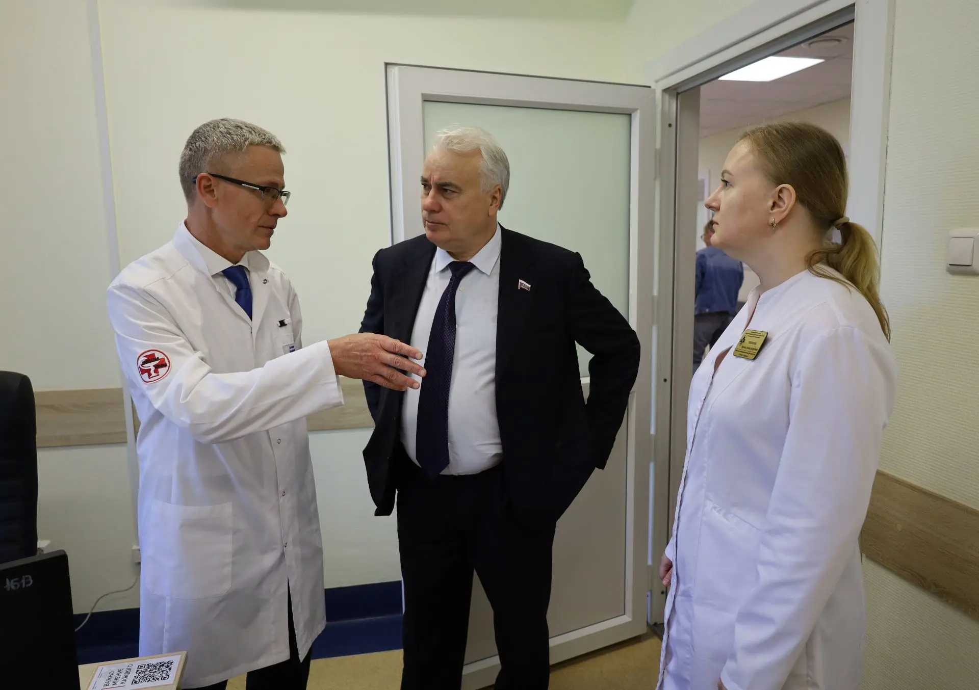 С работой Центра здоровья Советской районной больницы познакомился депутат государствен...