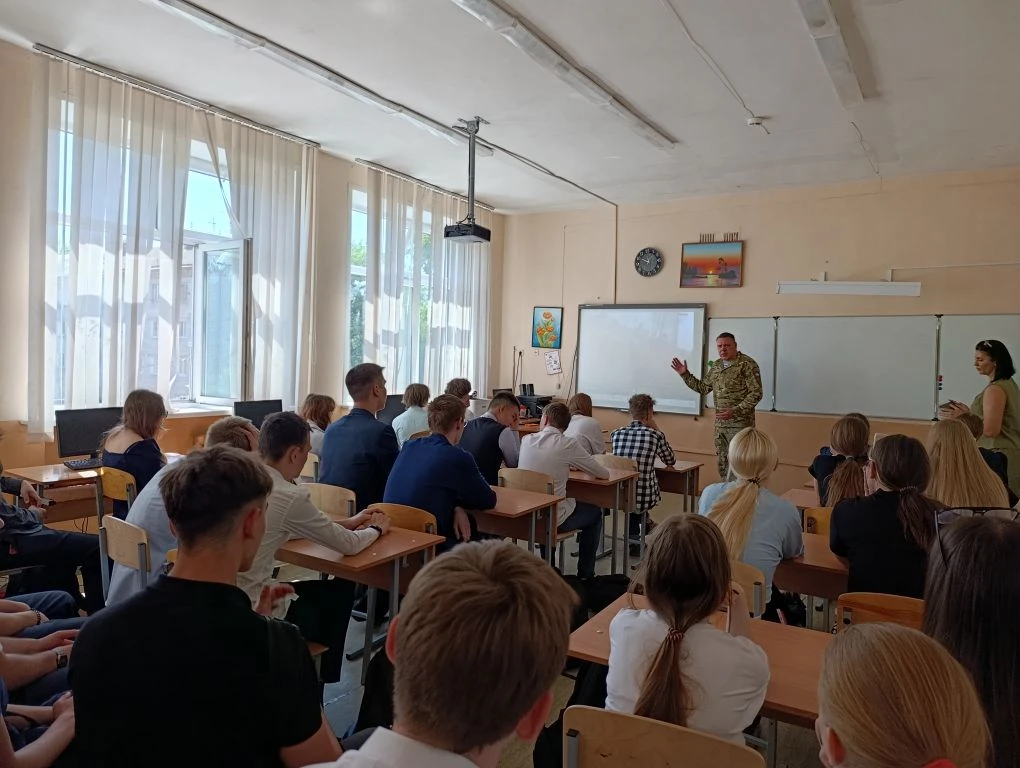 Урок мужества: встреча с героем нашего времени 🇷🇺