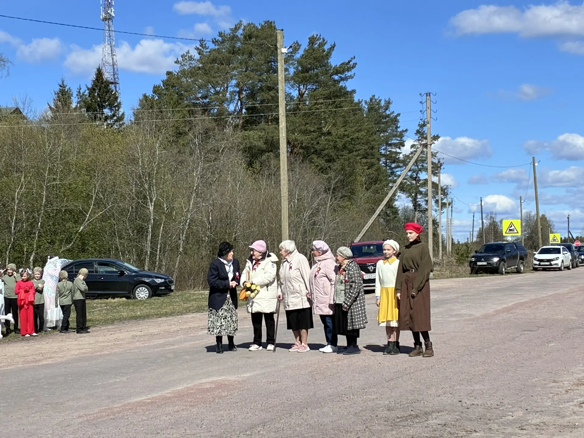 9 мая обучающиеся школы участвовали в мероприятии, посвященном Дню Победы.