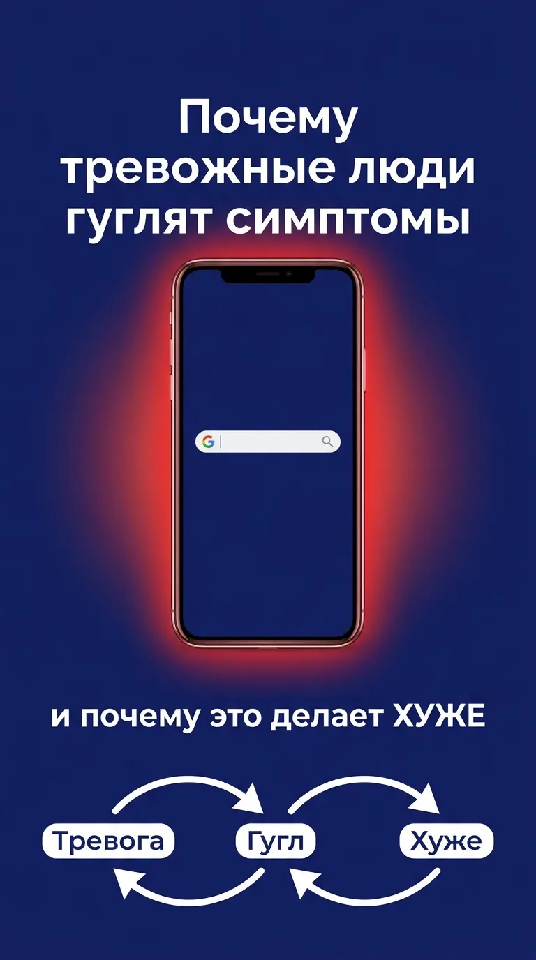 Загуглили симптом — стало хуже. Загуглили снова. Знакомо? 👇