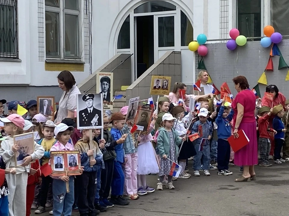 💡 Акция «Бессмертный полк» в детском саду «Сказка»   💫 В детском саду «Сказка» с особым трепетом и у