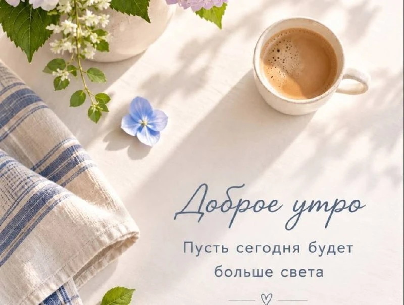 🌷 Доброе утро, дорогие москвичи!