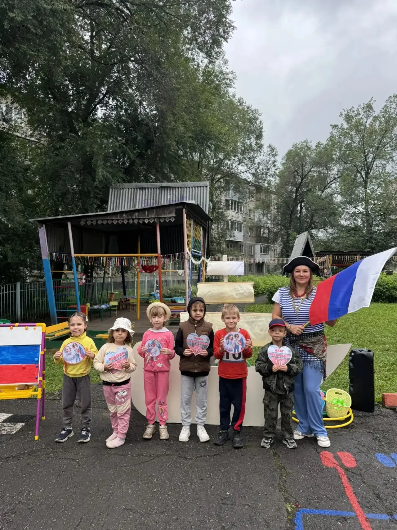 🇷🇺 Сегодня в нашем детском саду прошло мероприятие, посвященное Дню Государственного ...
