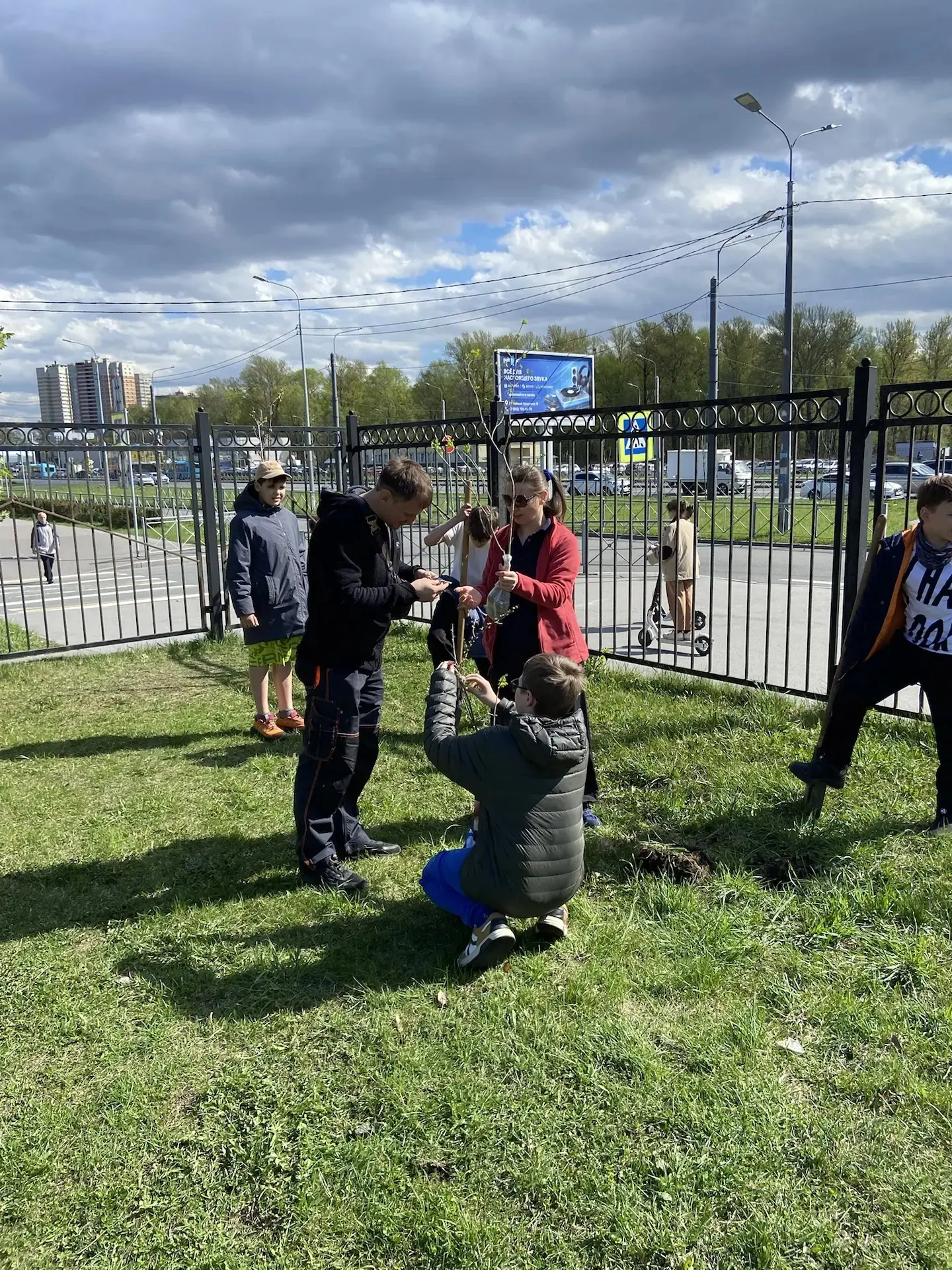 🌿 Посадить куст — значит подарить природе частичку заботы, а школе — красоту на годы вперёд 🌿  ✅️ Уч