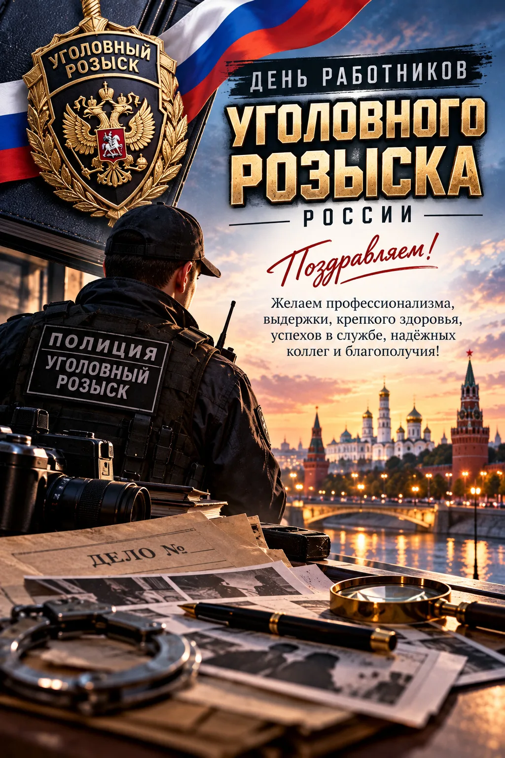 День работников уголовного розыска России!